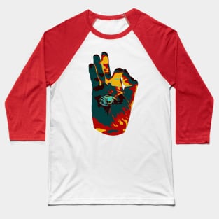 Buddhas Hand Third Eye Baseball T-Shirt